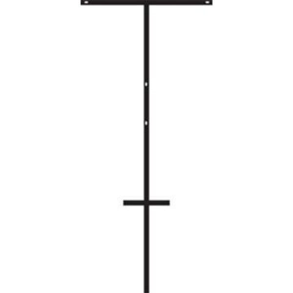 Picture of 46" T-Bar Metal Stake (black)