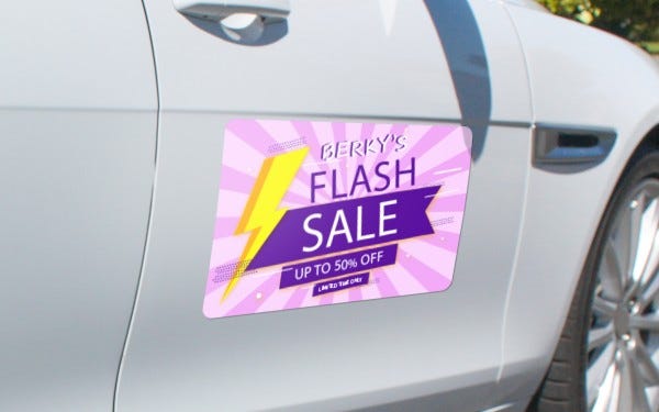 Picture of Magnetic Car Signs