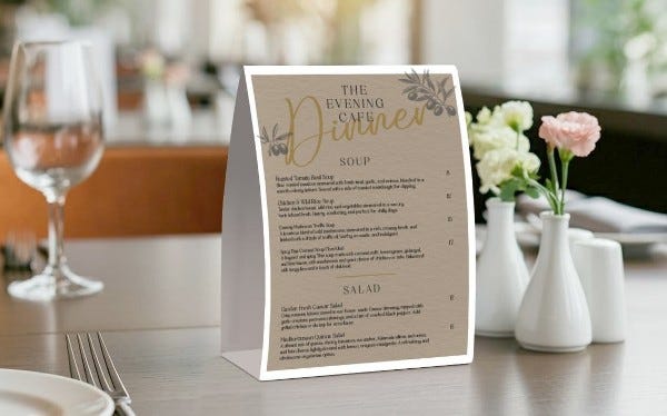 Picture of Table Tents