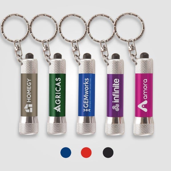 Picture of Chroma LED Flashlight Keyring