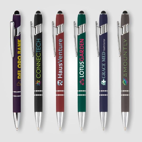 Picture of Ellipse Softy Gel Pen w/Stylus