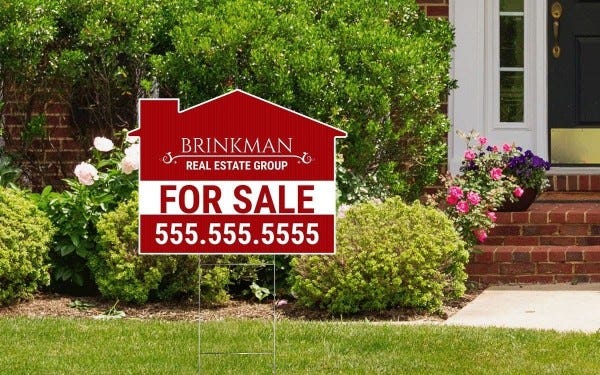Picture of Custom Shaped Yard Signs